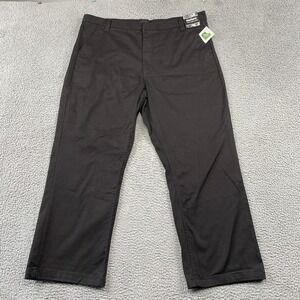 DieHard Twill Work Pant Mens 42X30 Black Teflon Fabric Protector New With Tags